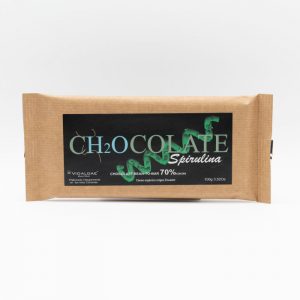 Ch2ocolate mit Bio-Spirulina aus Fuerteventura.