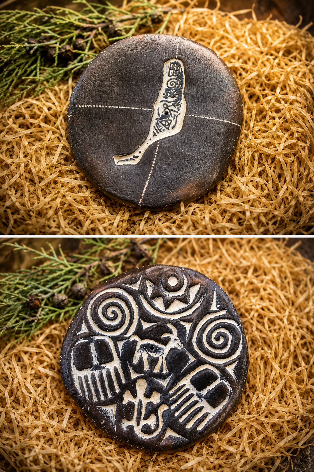 Porte-savon en céramique artisanale de Fuerteventura – Image 2