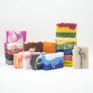 Handgemachte Aloe-Vera-Seife mit ätherischen Ölen