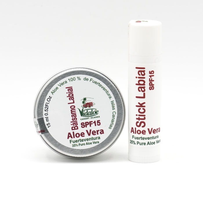 Stick labial con aloe Vera ecológico, para cuidar tus labios.