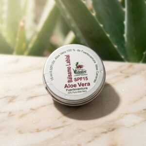 Aloe vera lip balm to care for your lips