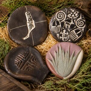 Porte-savon en céramique artisanale de Fuerteventura