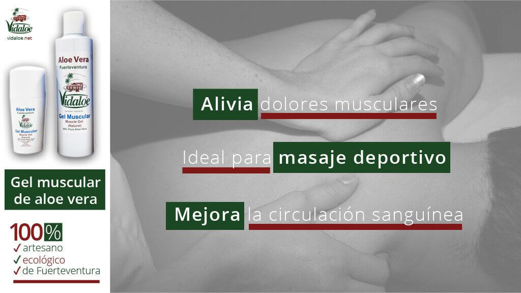 Aloe Vera Muskelgel Kalt-Warm-Effekt